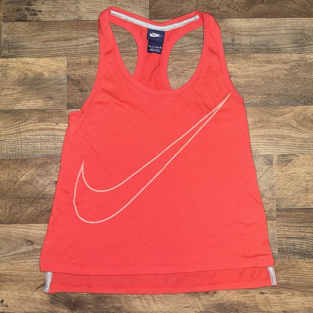Nike Women's Racerback Tank Top Red Size XS Style‎ 642775-647